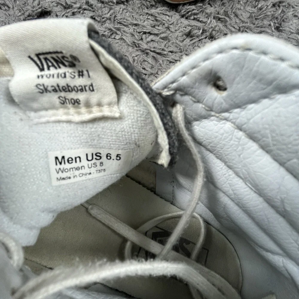 Vans suede & wool  skateboard high tops size Men's 6.5